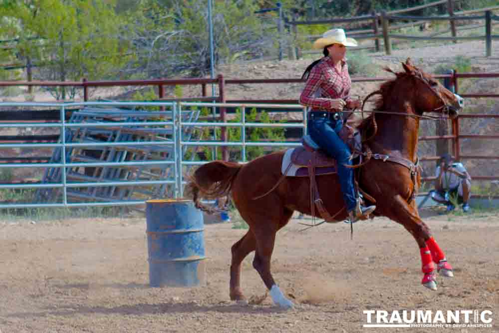 Beautiful women on horseback, count me in.