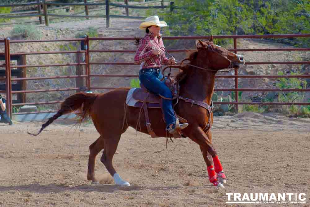 Beautiful women on horseback, count me in.