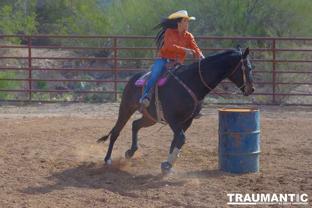 Beautiful women on horseback, count me in.