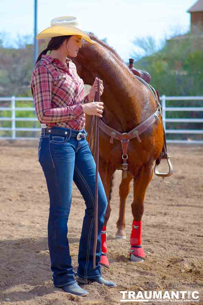 Beautiful women on horseback, count me in.