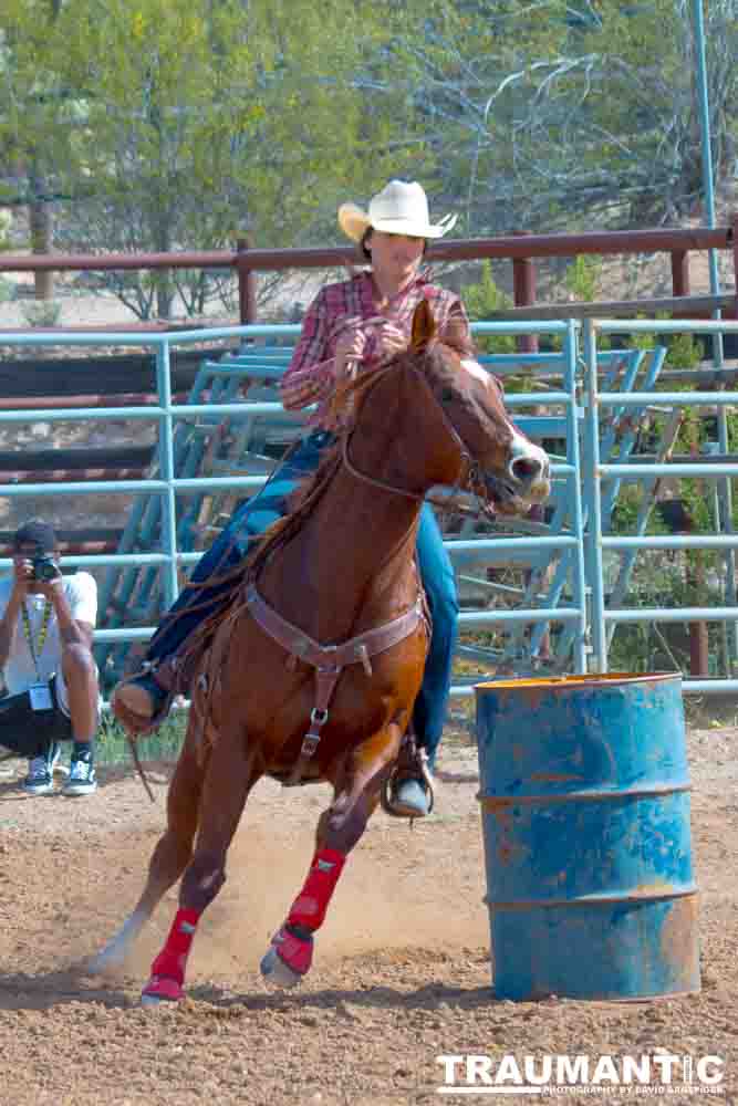 Beautiful women on horseback, count me in.