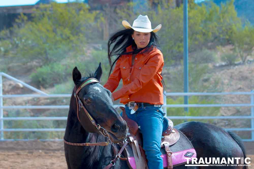 Beautiful women on horseback, count me in.