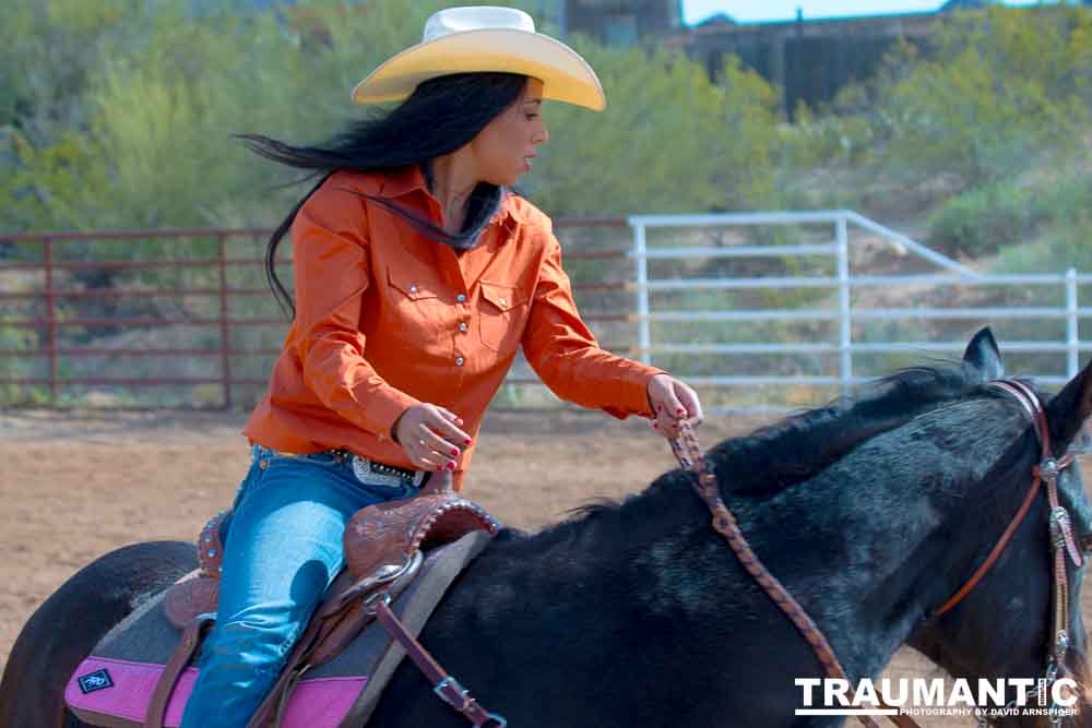 Beautiful women on horseback, count me in.