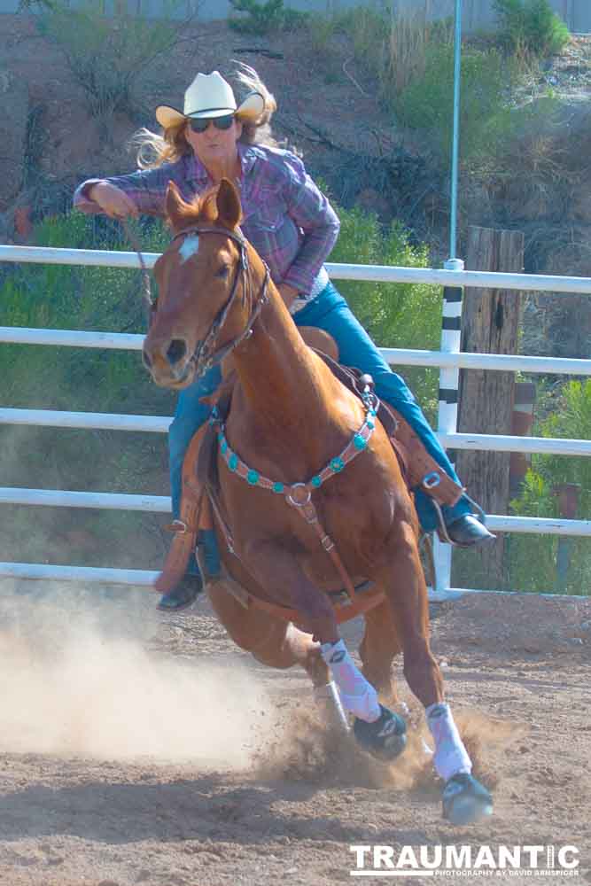 Beautiful women on horseback, count me in.