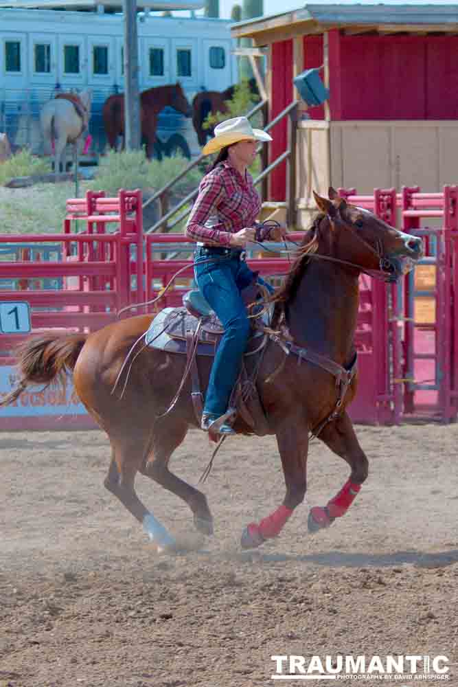 Beautiful women on horseback, count me in.