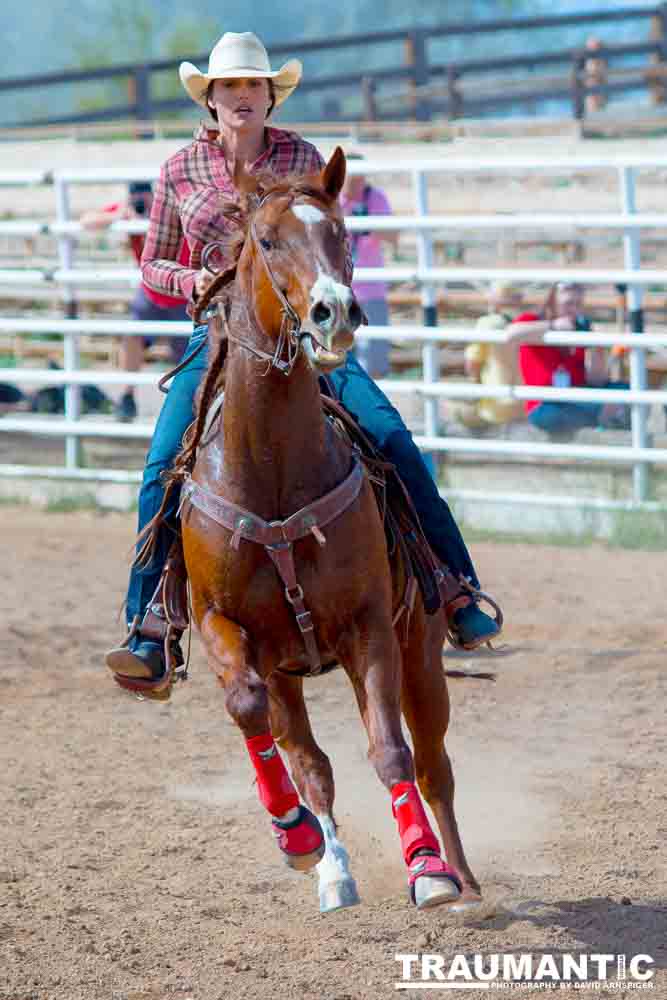 Beautiful women on horseback, count me in.