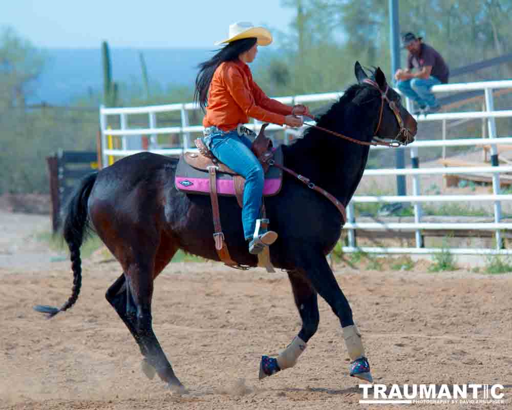 Beautiful women on horseback, count me in.