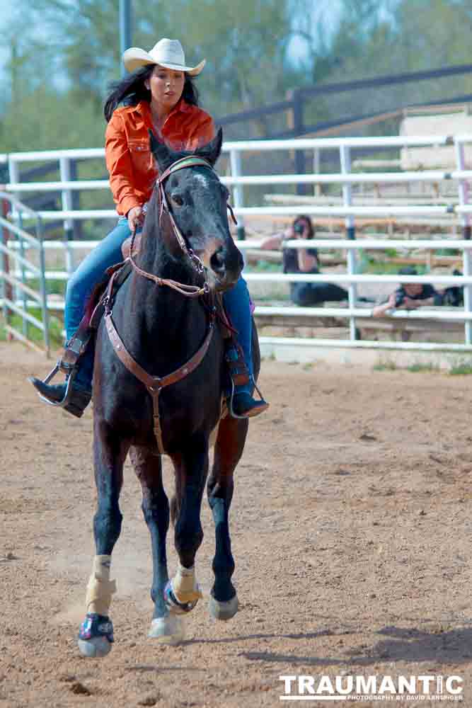 Beautiful women on horseback, count me in.