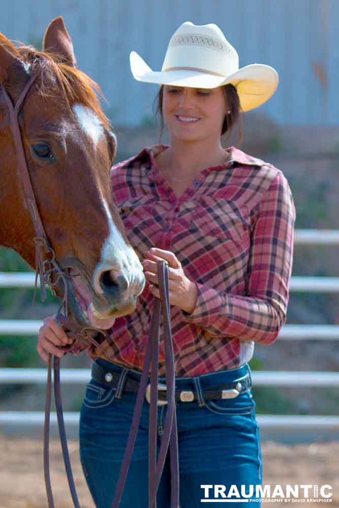 Beautiful women on horseback, count me in.