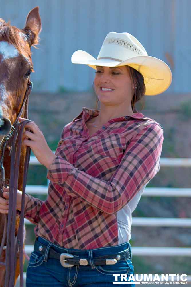 Beautiful women on horseback, count me in.