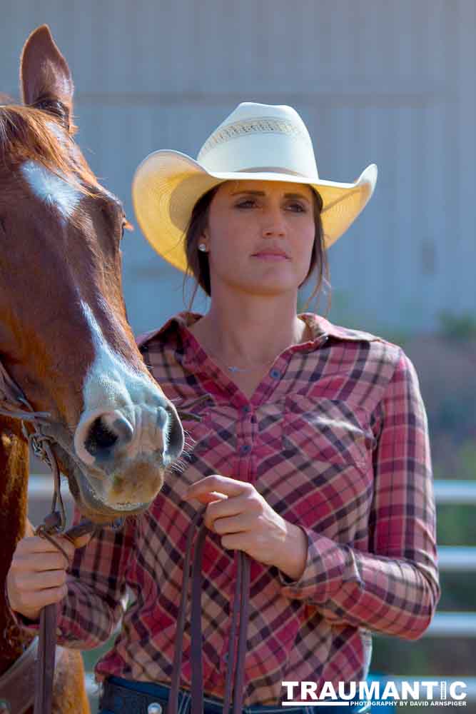 Beautiful women on horseback, count me in.