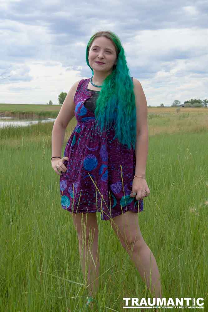 Mollie was looking to jump back into some modelling on her family farm.