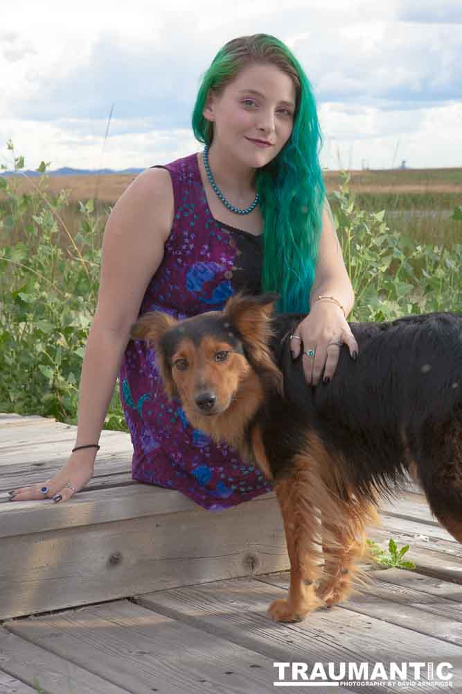 Mollie was looking to jump back into some modelling on her family farm.