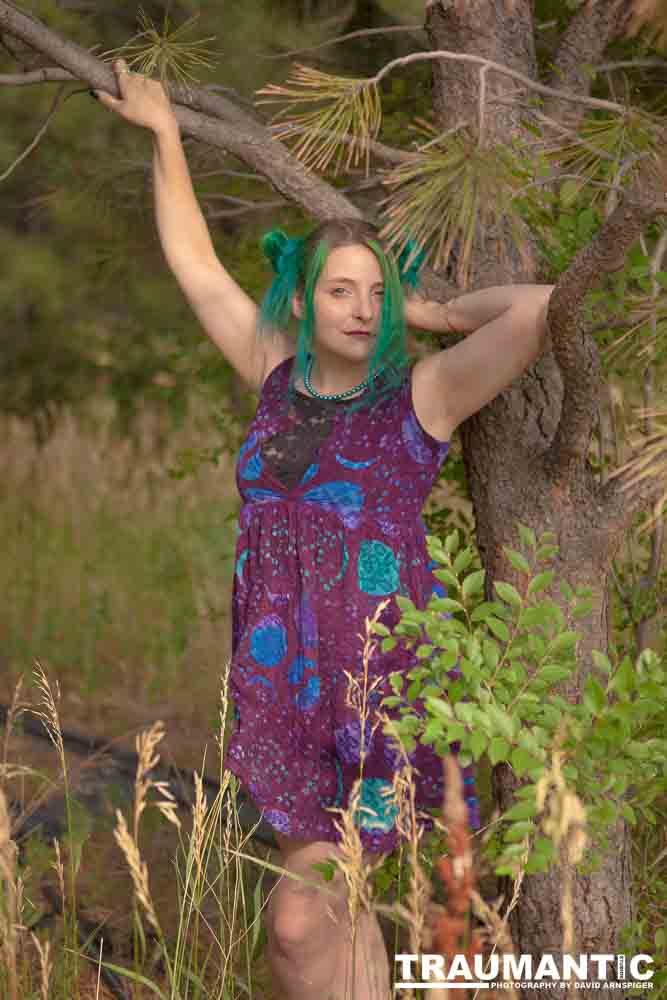 Mollie was looking to jump back into some modelling on her family farm.