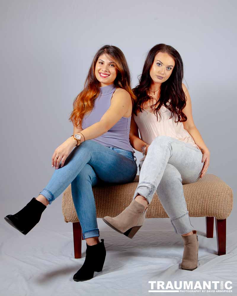 Amanda and Nancy wanted some shots for their new blog..
