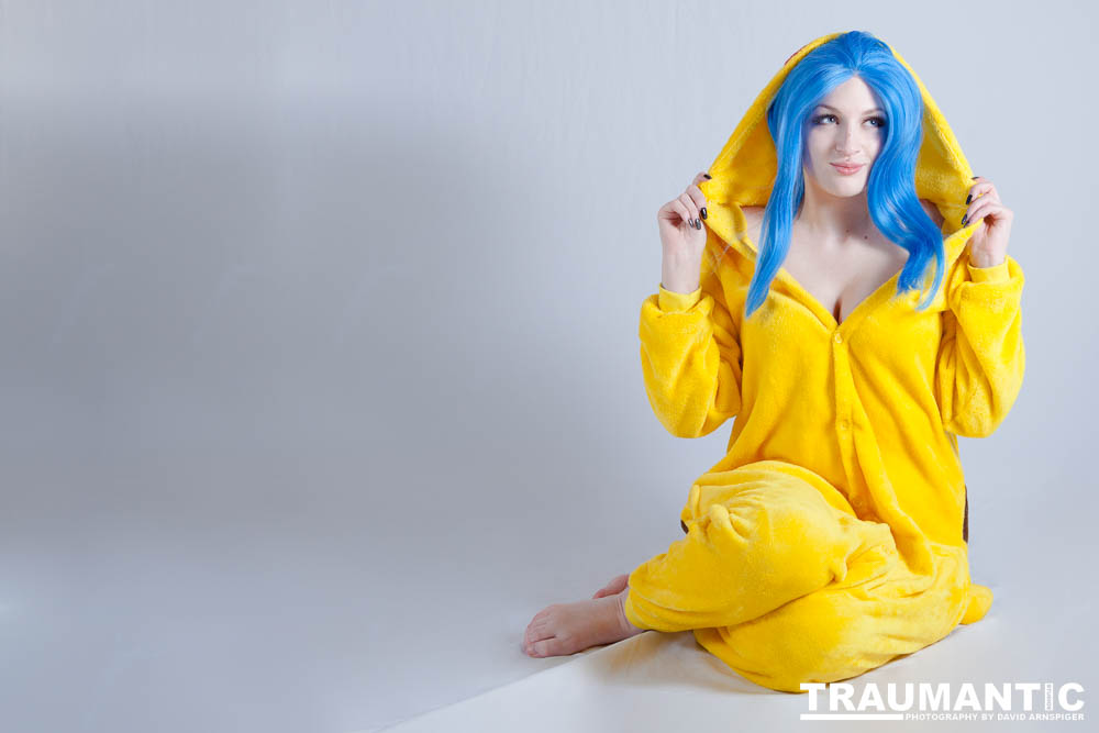 I was warned in advance that this was to be our third look for the shoot.  I had no idea what a Kigu was, but now that I know I can see some potential for an even sexier shoot with one.