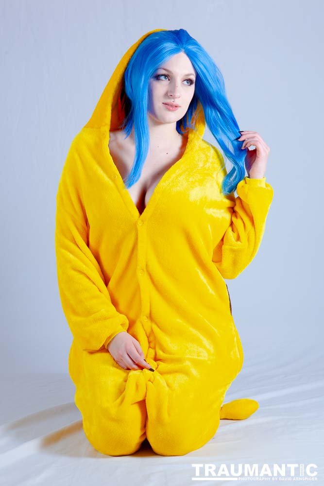 I was warned in advance that this was to be our third look for the shoot.  I had no idea what a Kigu was, but now that I know I can see some potential for an even sexier shoot with one.