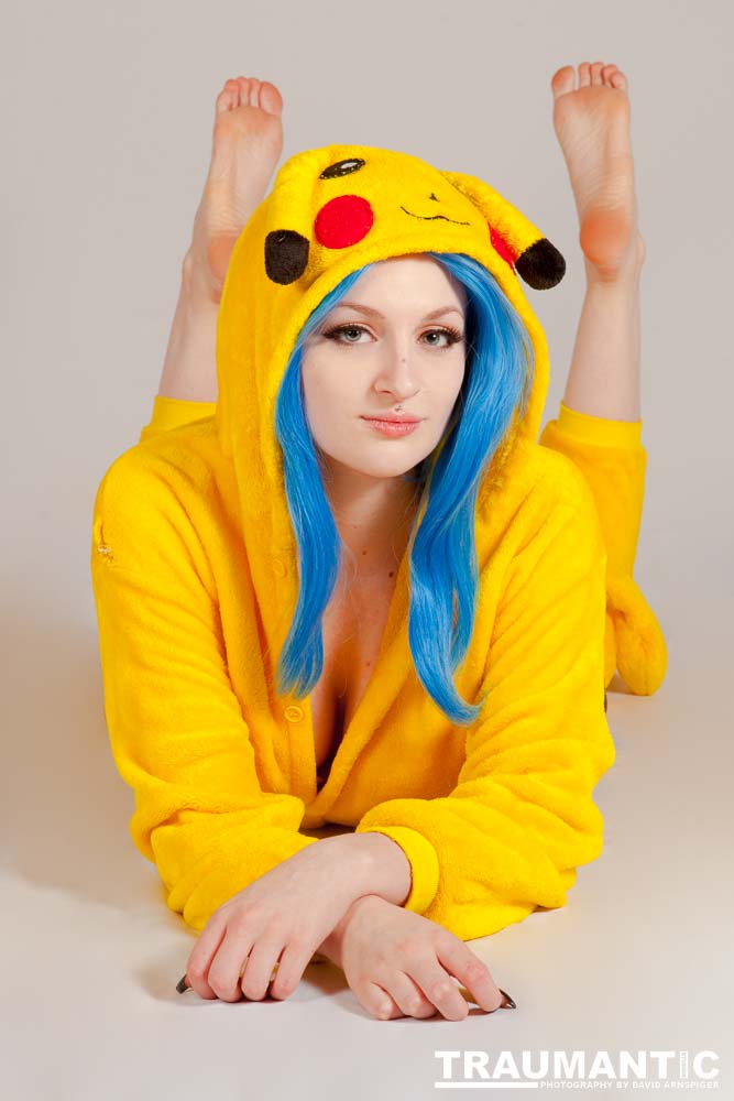 I was warned in advance that this was to be our third look for the shoot.  I had no idea what a Kigu was, but now that I know I can see some potential for an even sexier shoot with one.