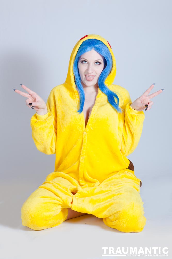 I was warned in advance that this was to be our third look for the shoot.  I had no idea what a Kigu was, but now that I know I can see some potential for an even sexier shoot with one.