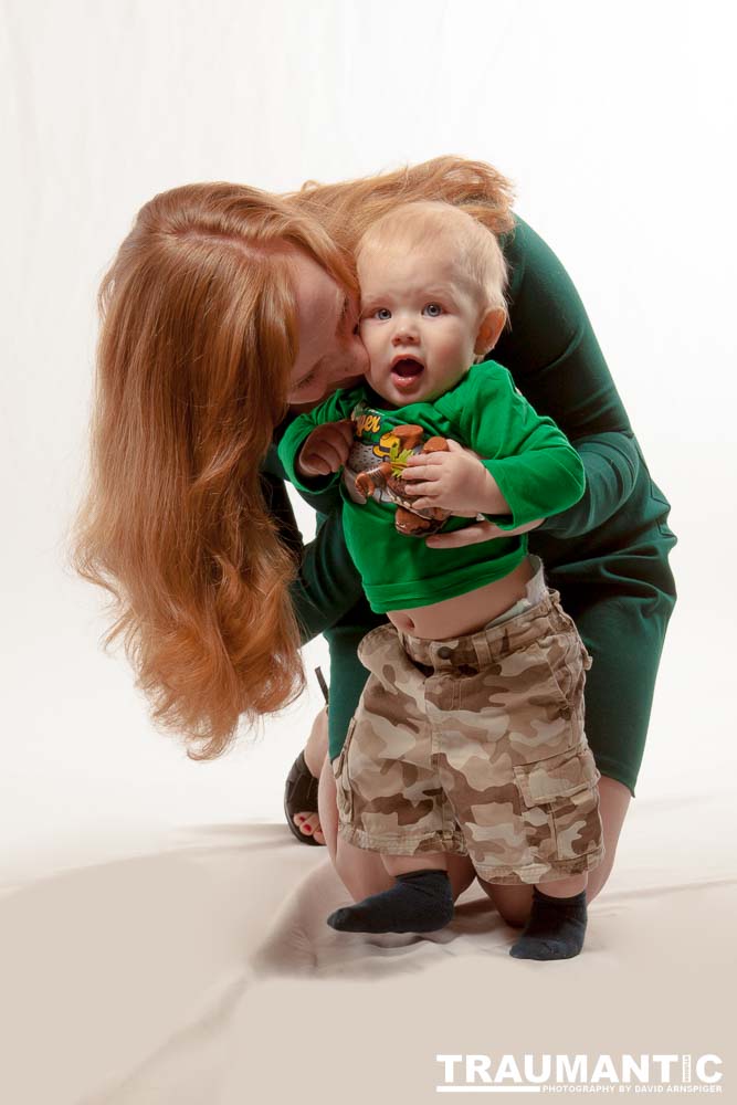 Emily and I finally a shoot done.  The pictures came out great.