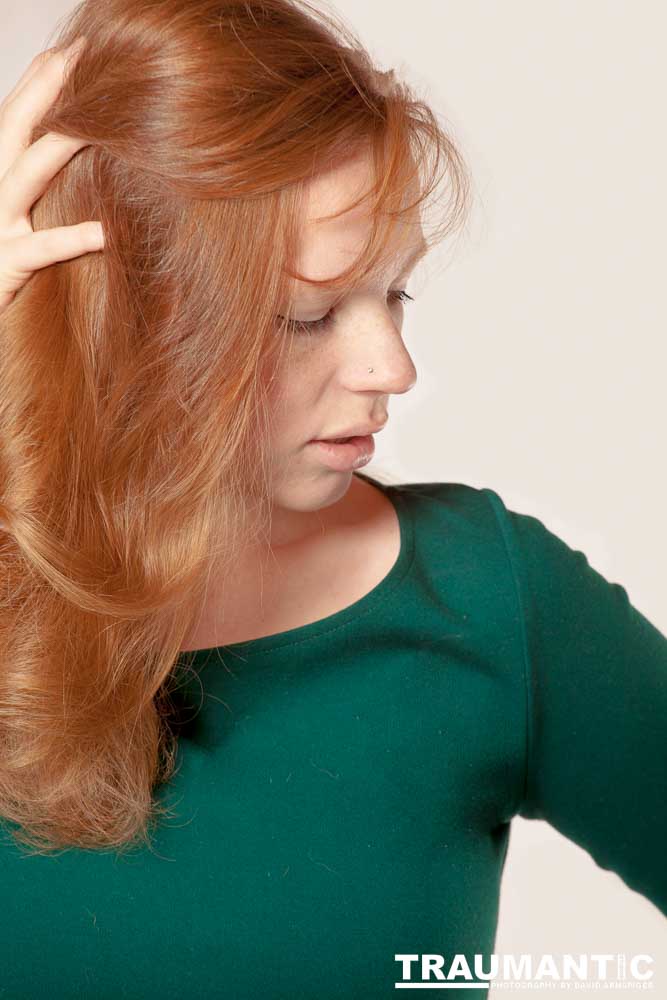 Emily and I finally a shoot done.  The pictures came out great.