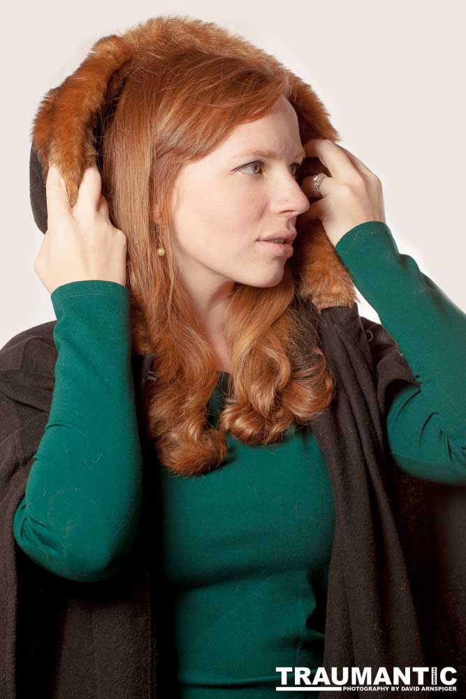 Emily and I finally a shoot done.  The pictures came out great.