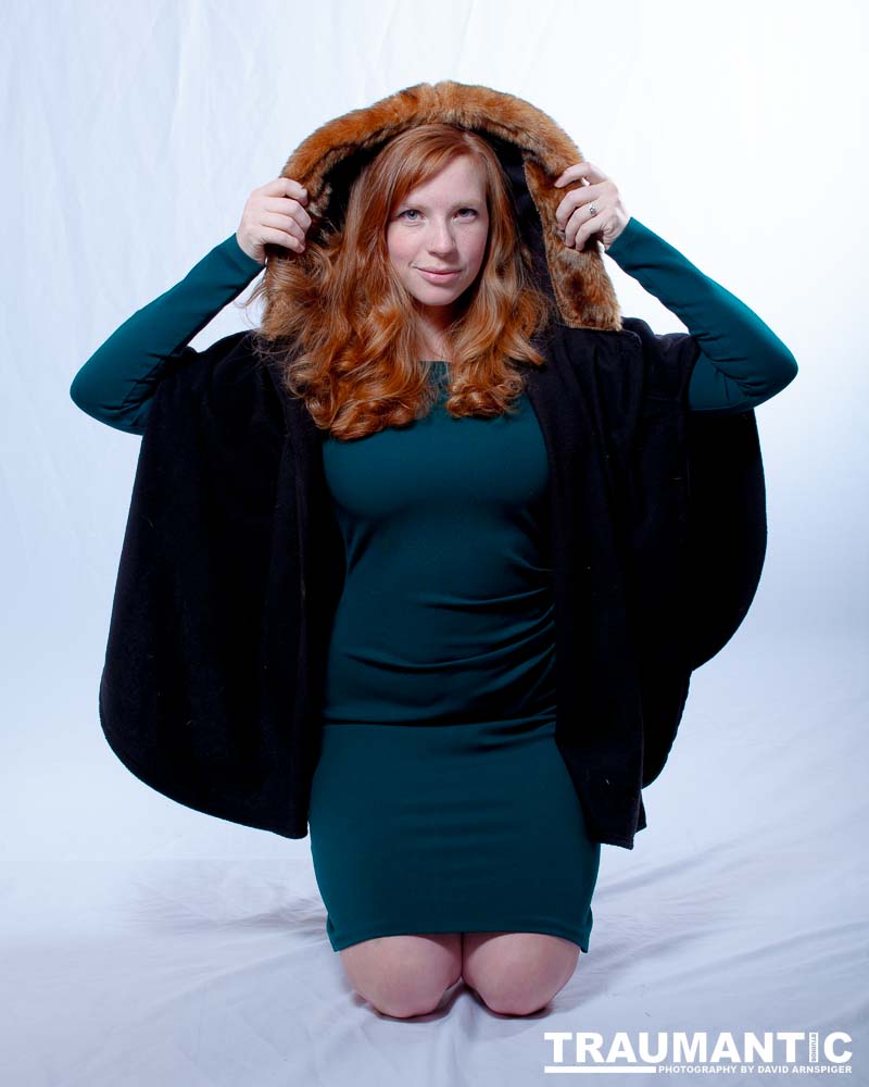 Emily and I finally a shoot done.  The pictures came out great.