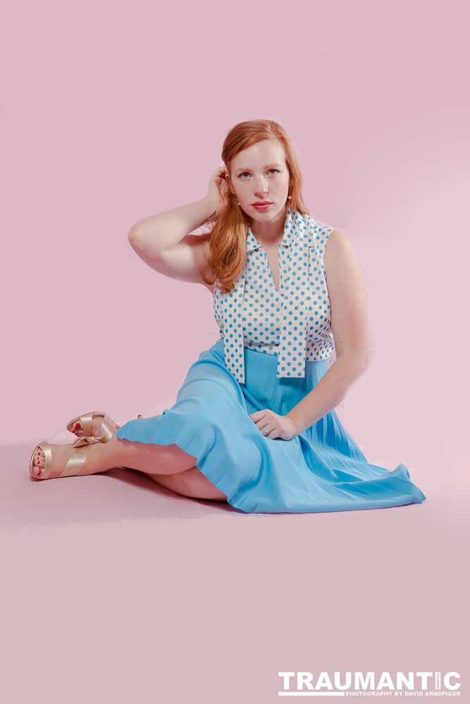 Emily and I finally a shoot done.  The pictures came out great.