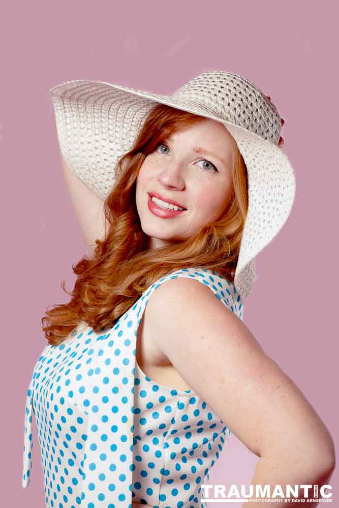 Emily and I finally a shoot done.  The pictures came out great.