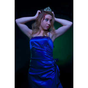 Whitney took me up on a shoot and tried out a look as a dead Prom Queen.  Once we got the green filters working, she looked great.