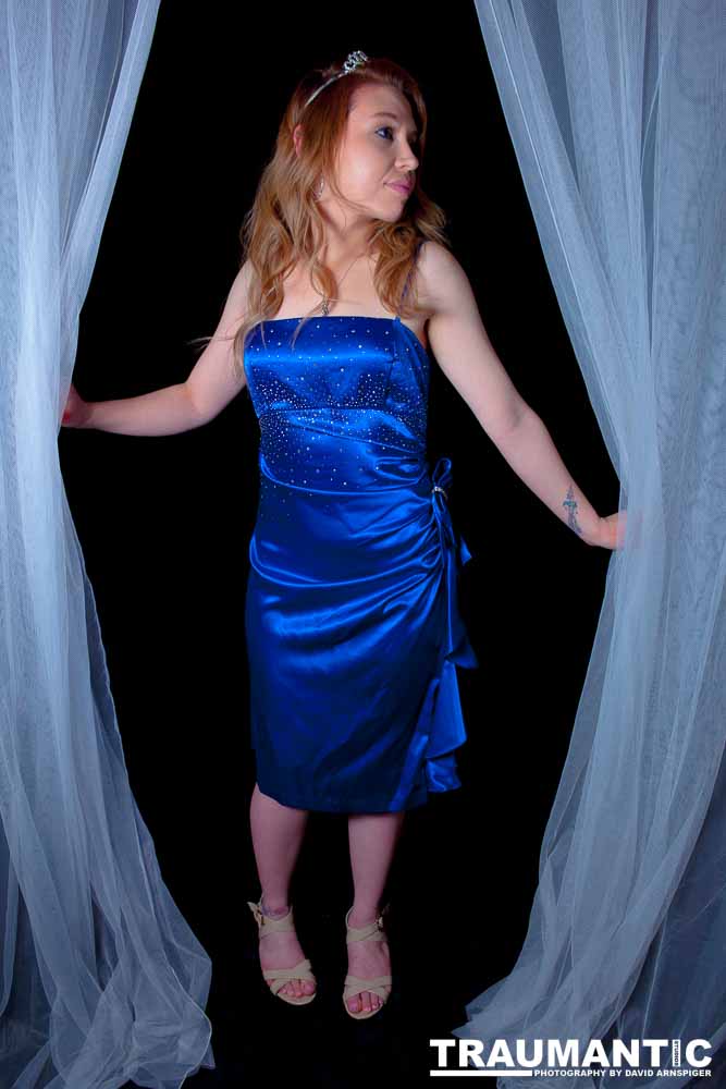 After we got her dead Prom Queen shots, she cleaned off the blood and we went for straight up Prom Queen.  She's a beauty.