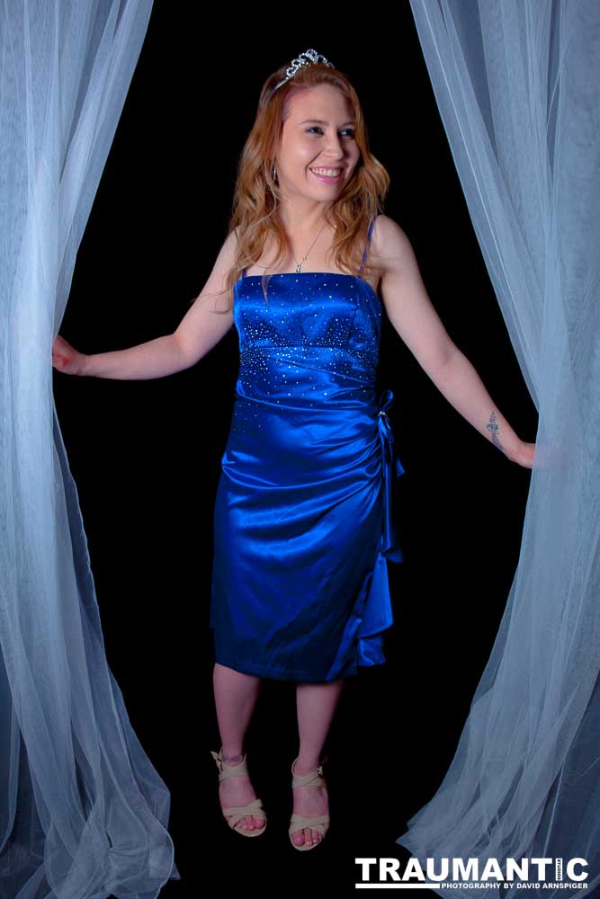 After we got her dead Prom Queen shots, she cleaned off the blood and we went for straight up Prom Queen.  She's a beauty.