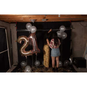 Third shoot with Amanda and Nancy.  This time the theme was celebrating their 21st birthdays.
