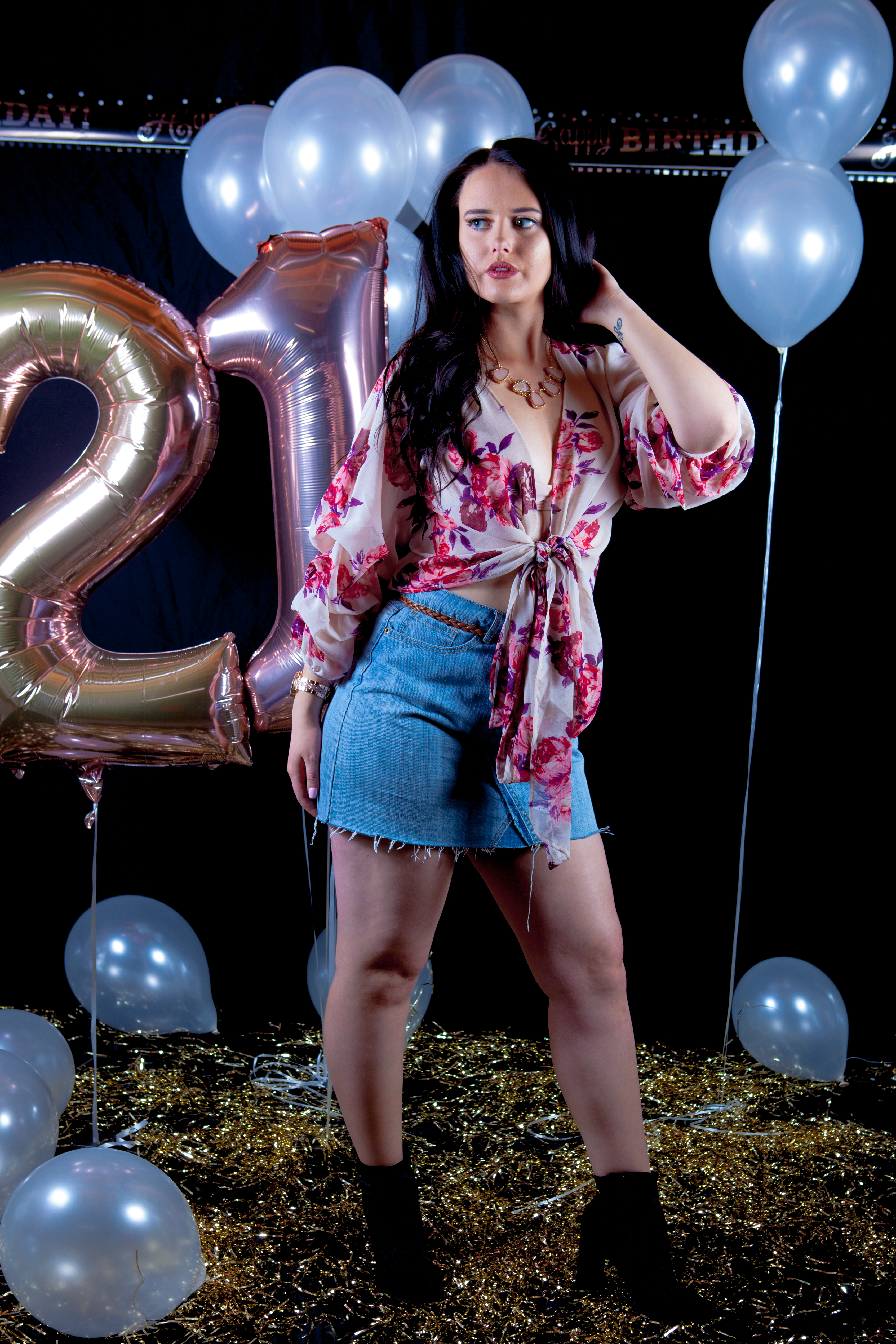 Third shoot with Amanda and Nancy.  This time the theme was celebrating their 21st birthdays.