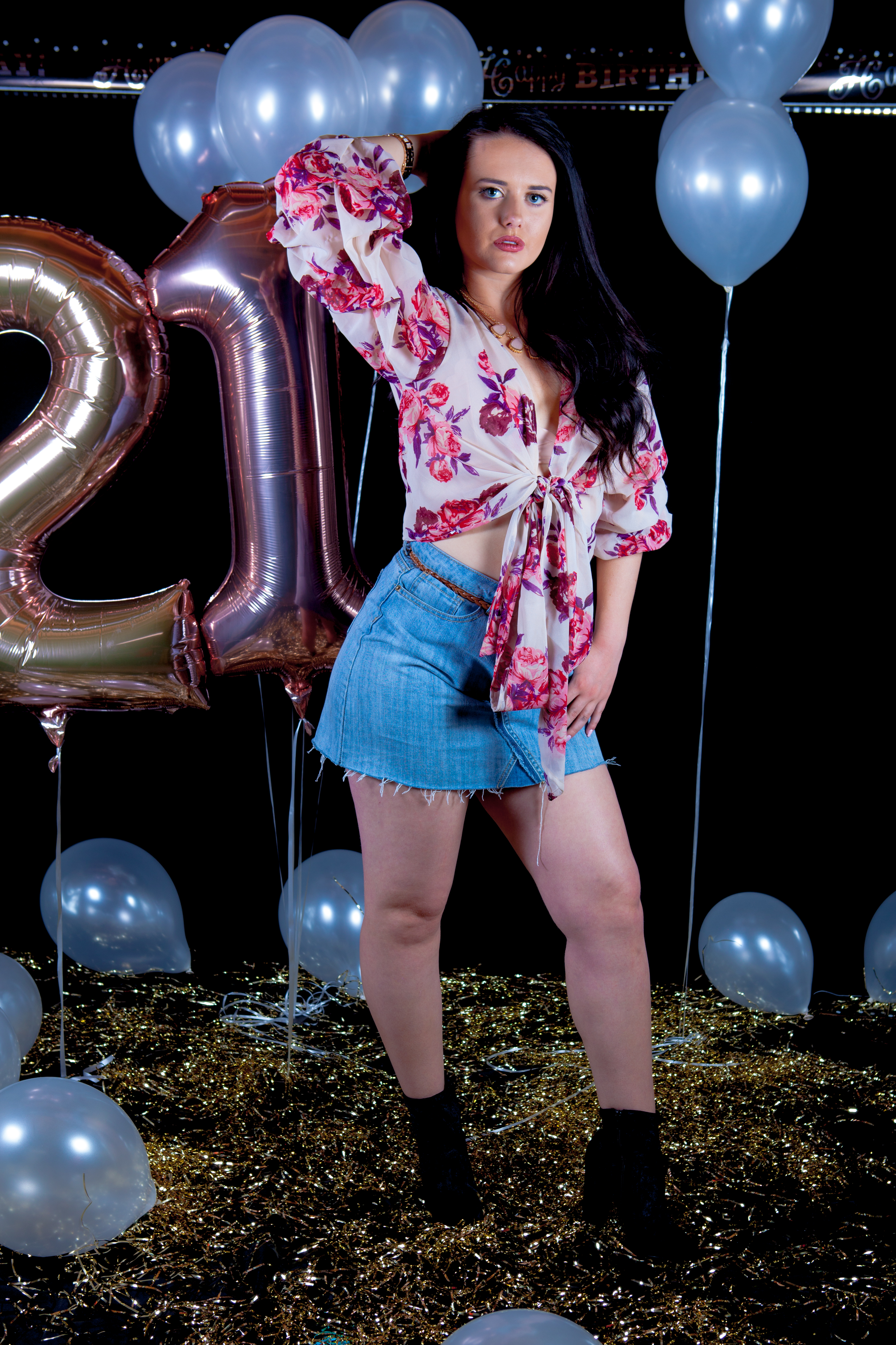 Third shoot with Amanda and Nancy.  This time the theme was celebrating their 21st birthdays.