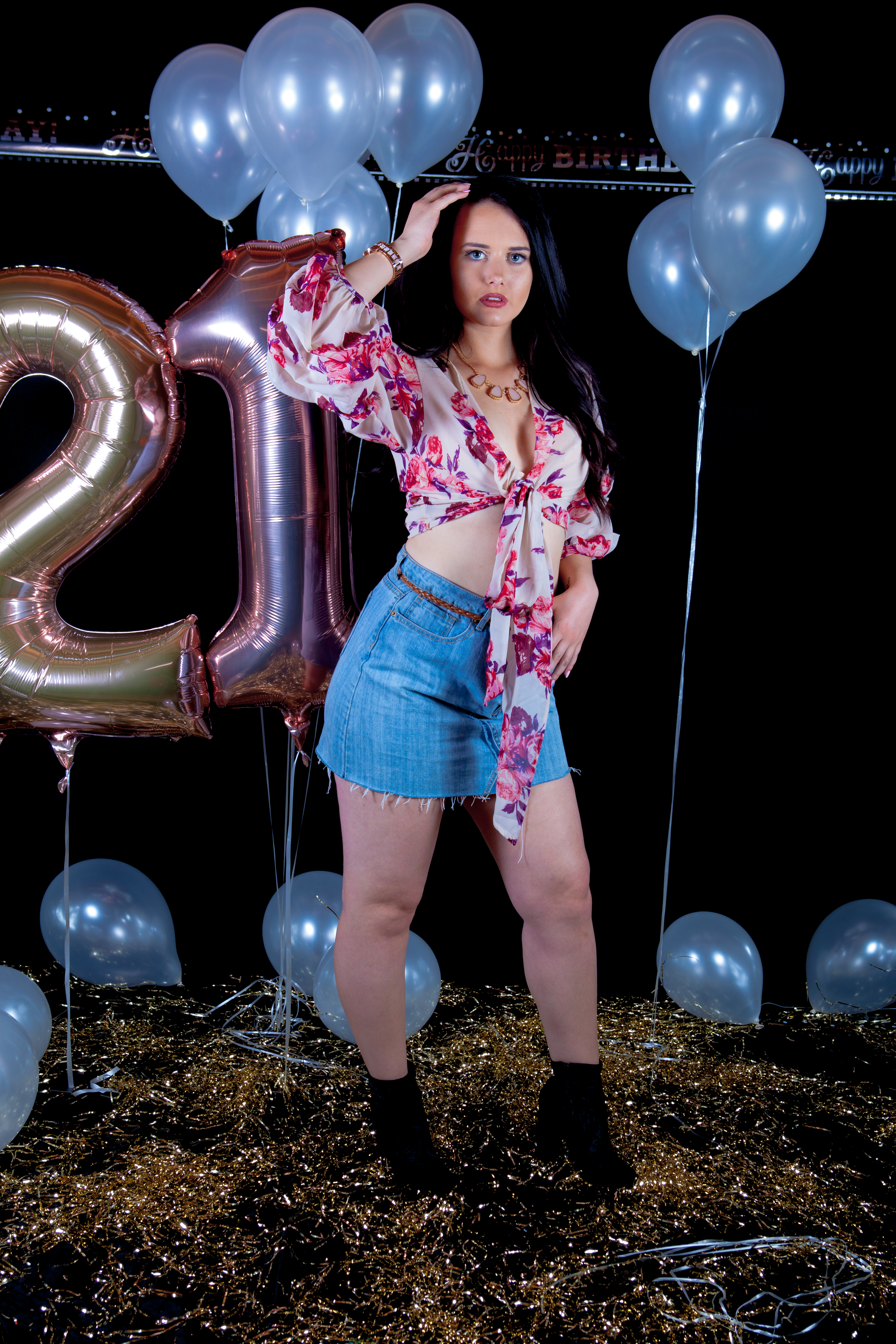 Third shoot with Amanda and Nancy.  This time the theme was celebrating their 21st birthdays.