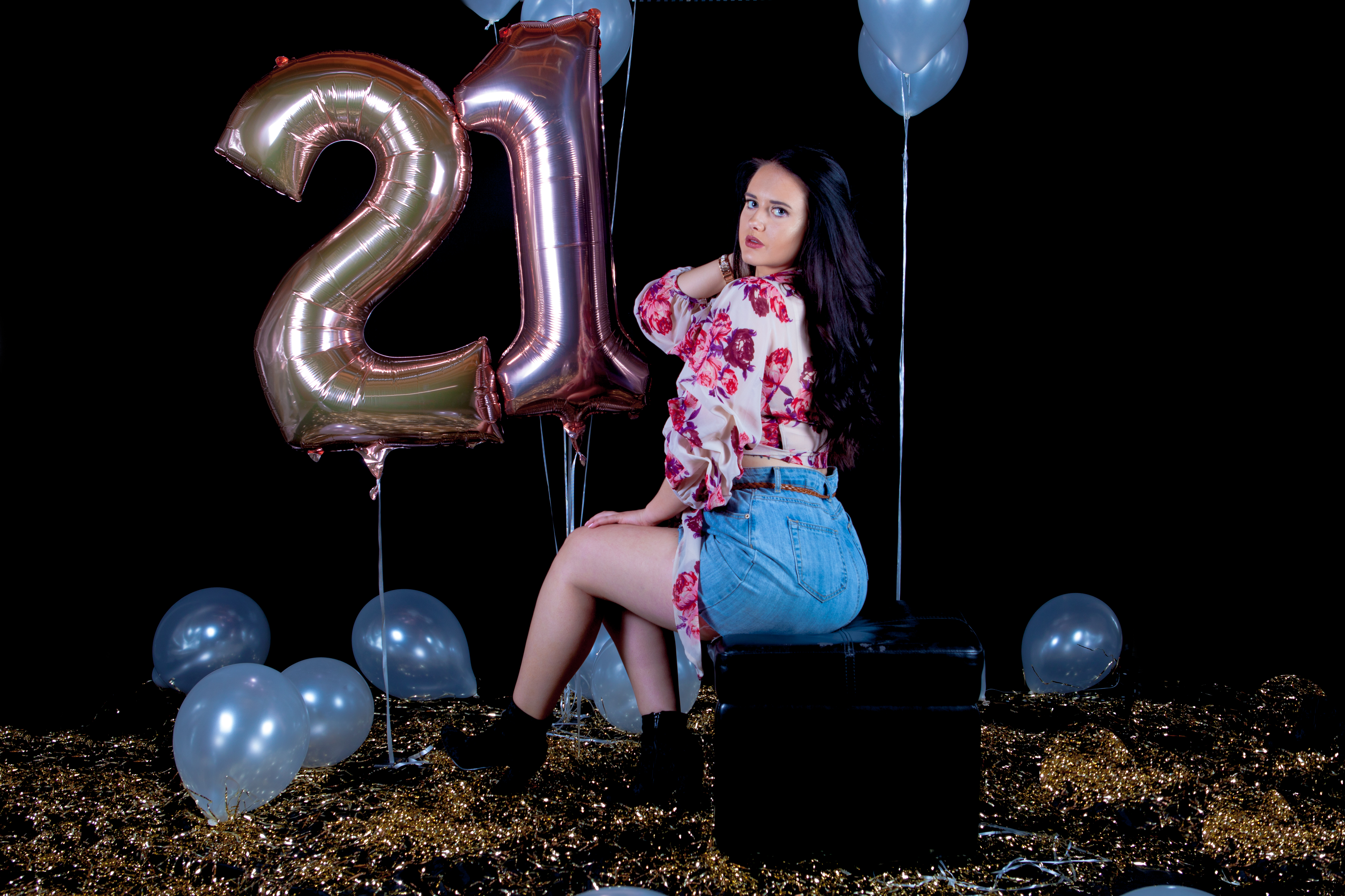 Third shoot with Amanda and Nancy.  This time the theme was celebrating their 21st birthdays.