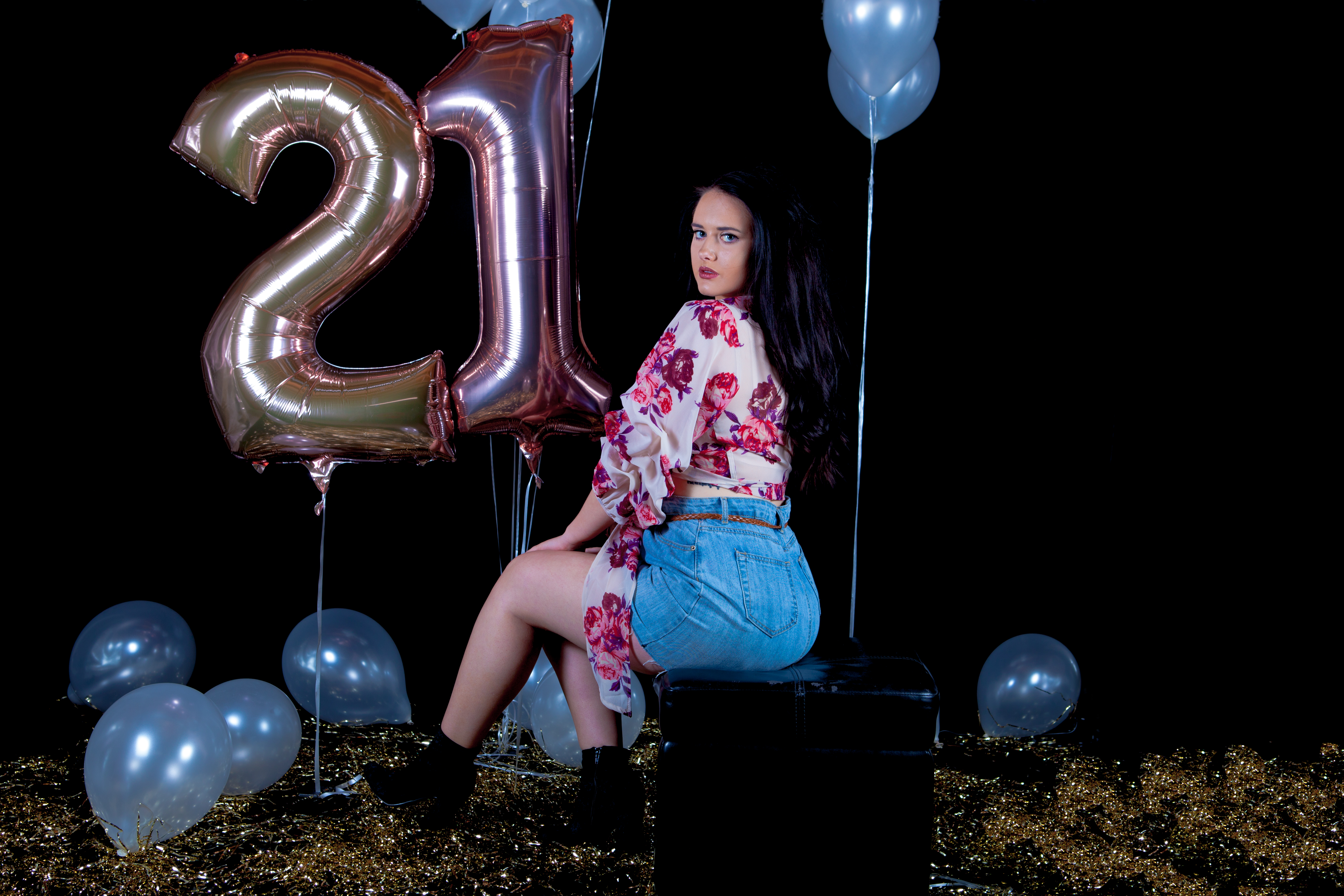 Third shoot with Amanda and Nancy.  This time the theme was celebrating their 21st birthdays.