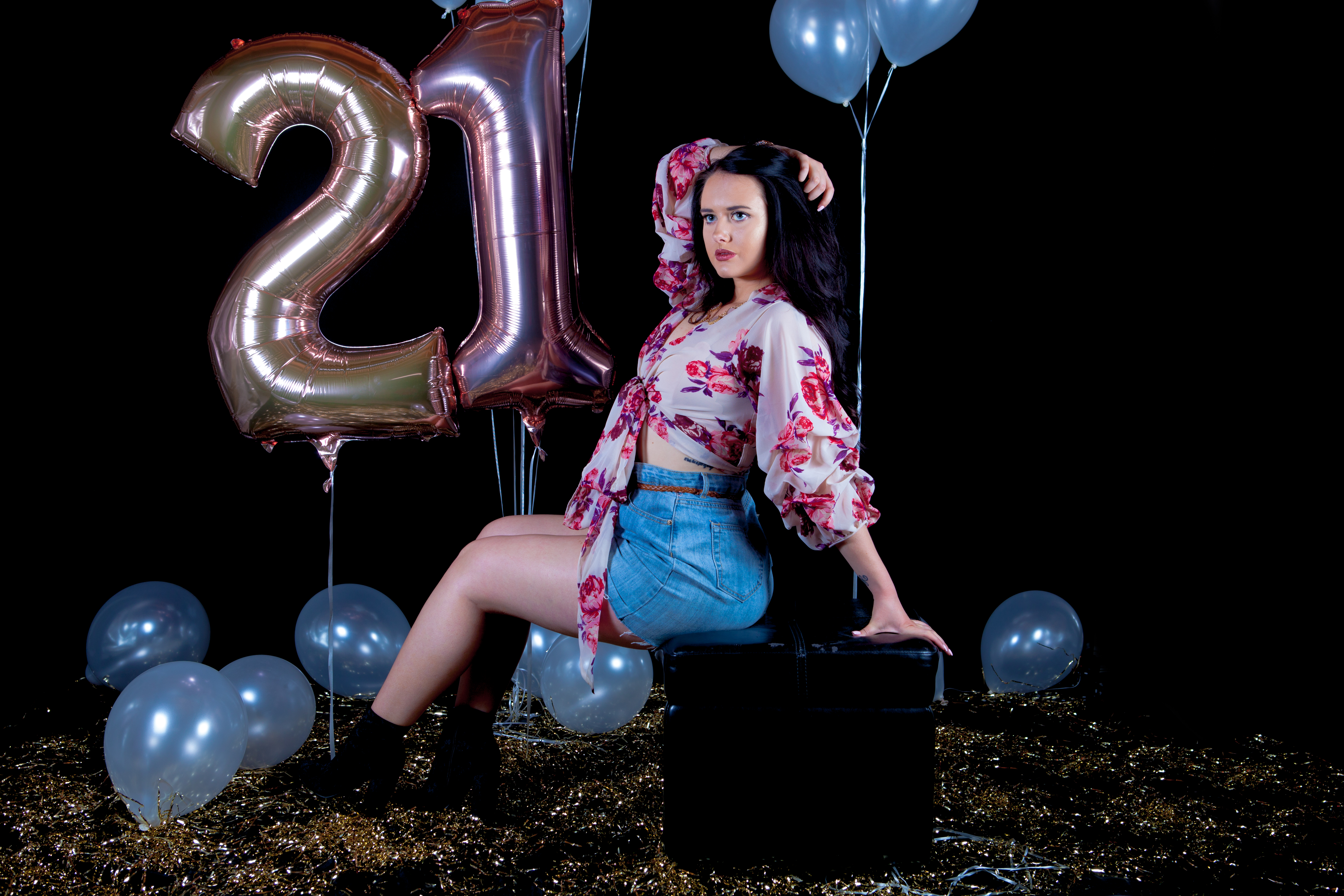 Third shoot with Amanda and Nancy.  This time the theme was celebrating their 21st birthdays.