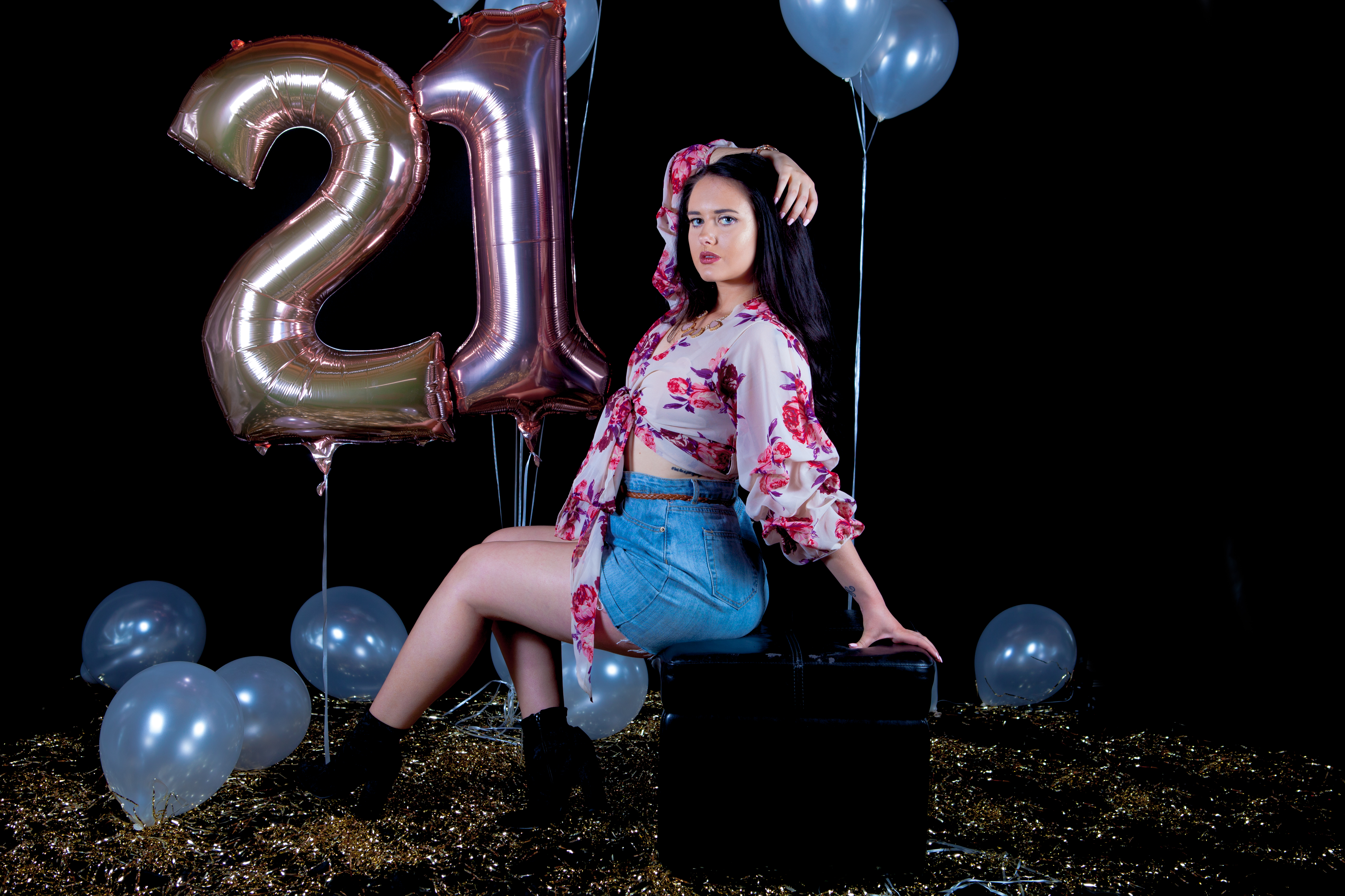 Third shoot with Amanda and Nancy.  This time the theme was celebrating their 21st birthdays.