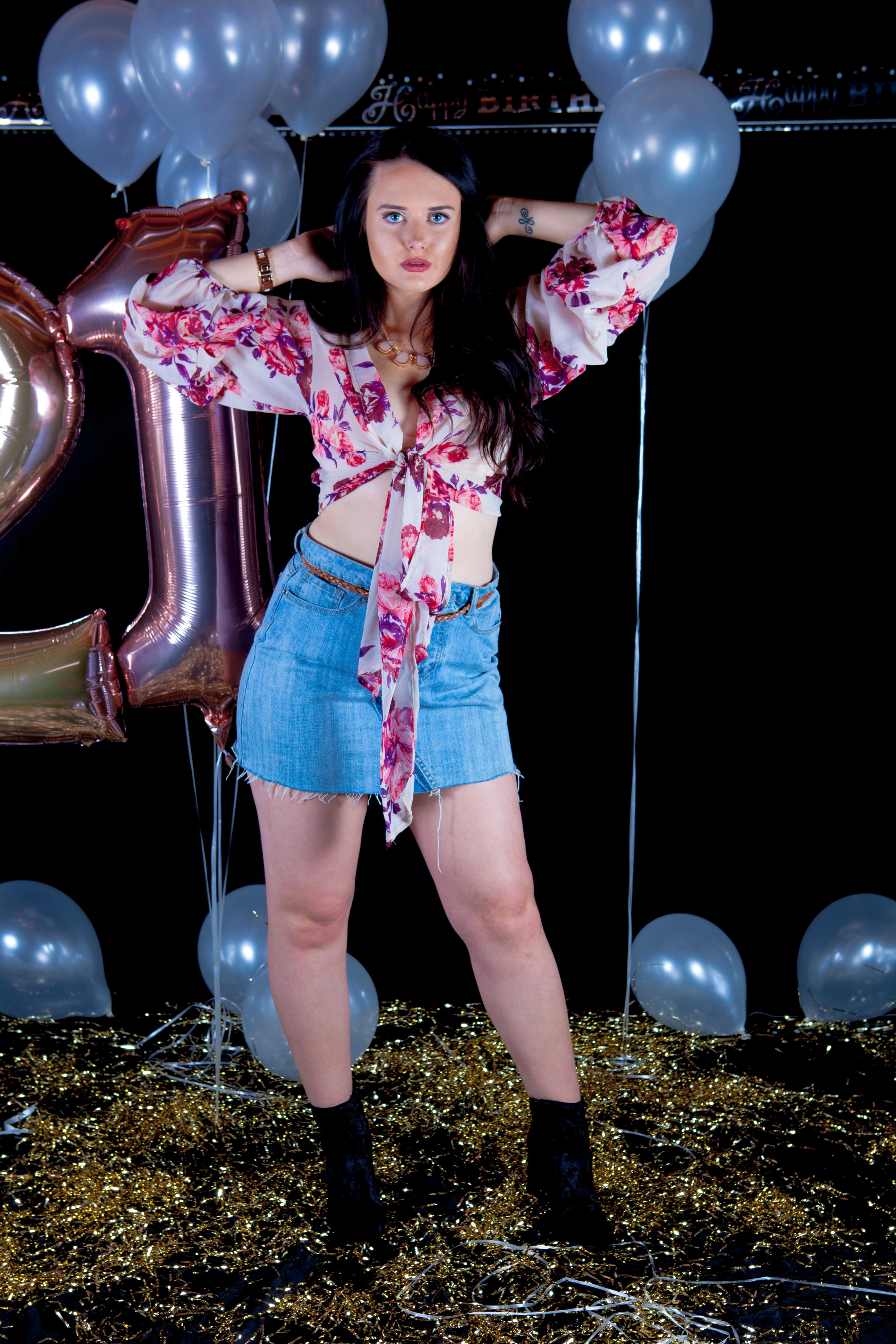Third shoot with Amanda and Nancy.  This time the theme was celebrating their 21st birthdays.