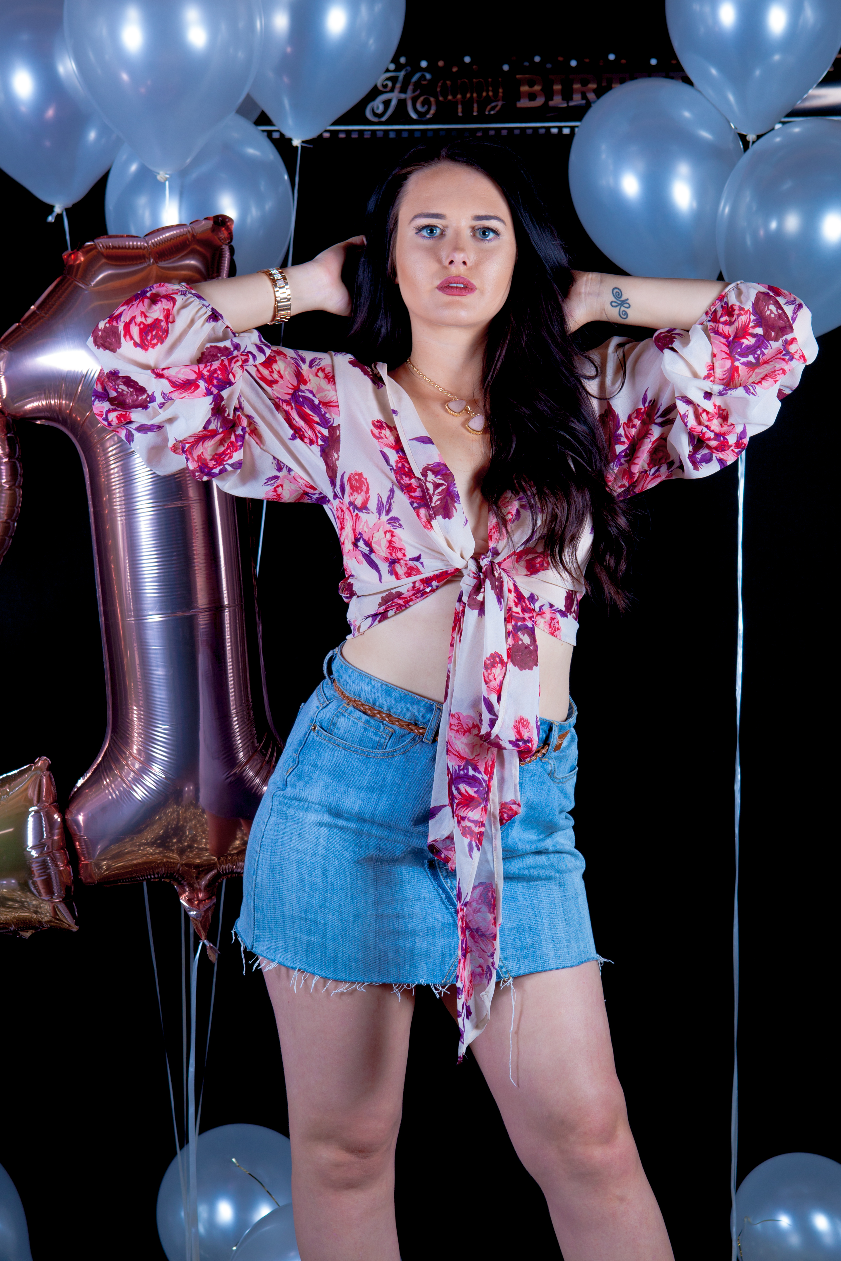 Third shoot with Amanda and Nancy.  This time the theme was celebrating their 21st birthdays.