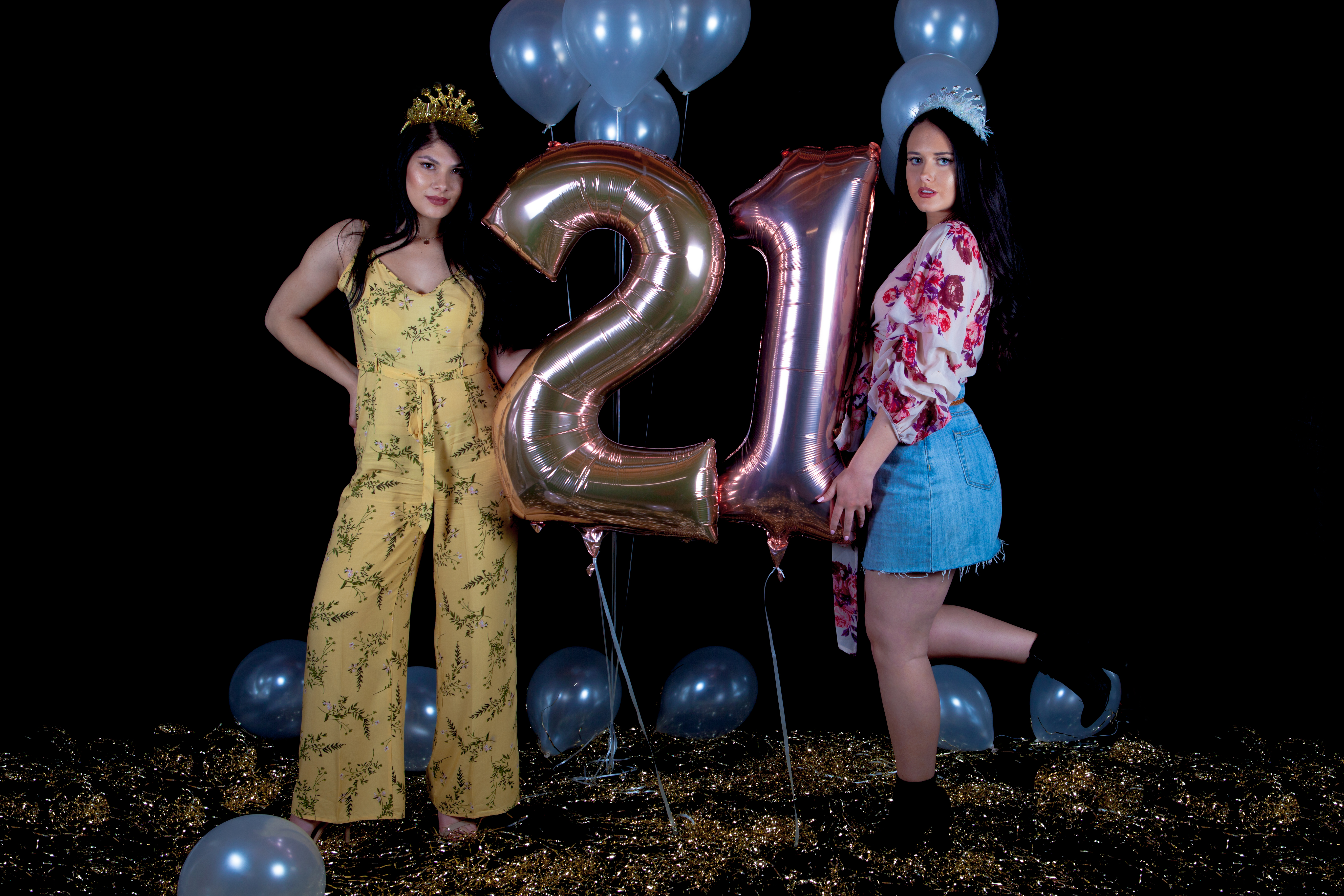 Third shoot with Amanda and Nancy.  This time the theme was celebrating their 21st birthdays.