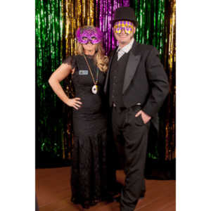 Portraits from the photo booth at the annual Comedy Night for Animal House.