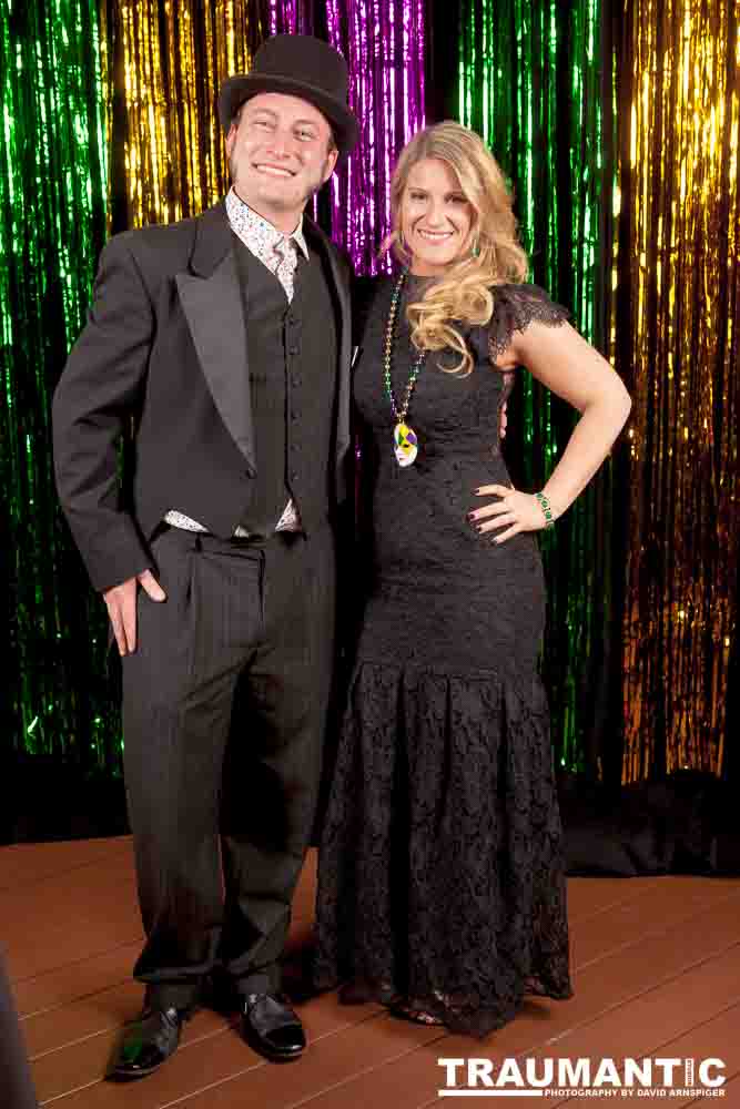 Portraits from the photo booth at the annual Comedy Night for Animal House.