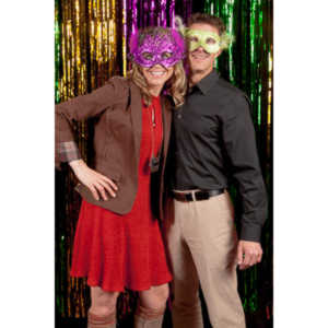 Portraits from the photo booth at the annual Comedy Night for Animal House.