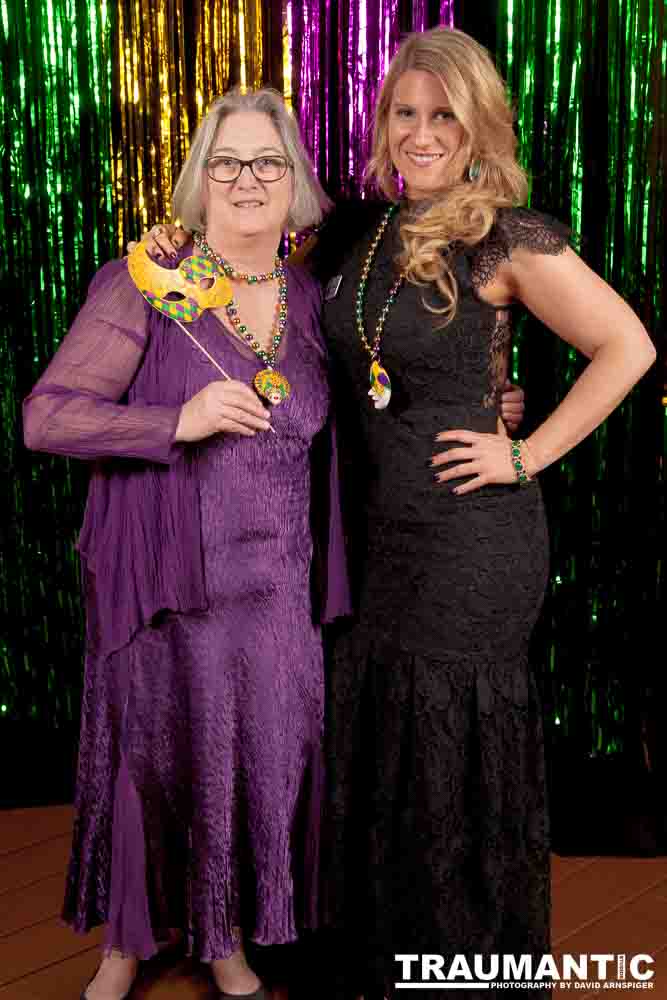 Portraits from the photo booth at the annual Comedy Night for Animal House.