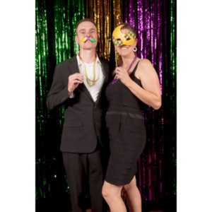 Portraits from the photo booth at the annual Comedy Night for Animal House.