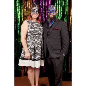 Portraits from the photo booth at the annual Comedy Night for Animal House.