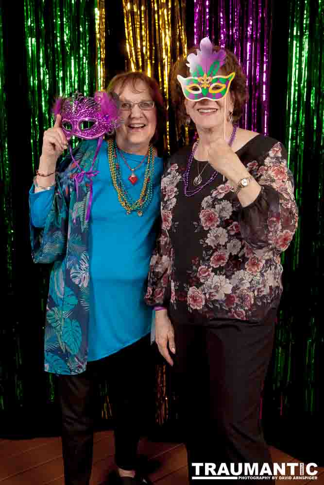 Portraits from the photo booth at the annual Comedy Night for Animal House.